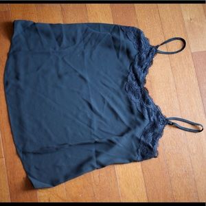 Charming Charlie Black Lacy Cami
